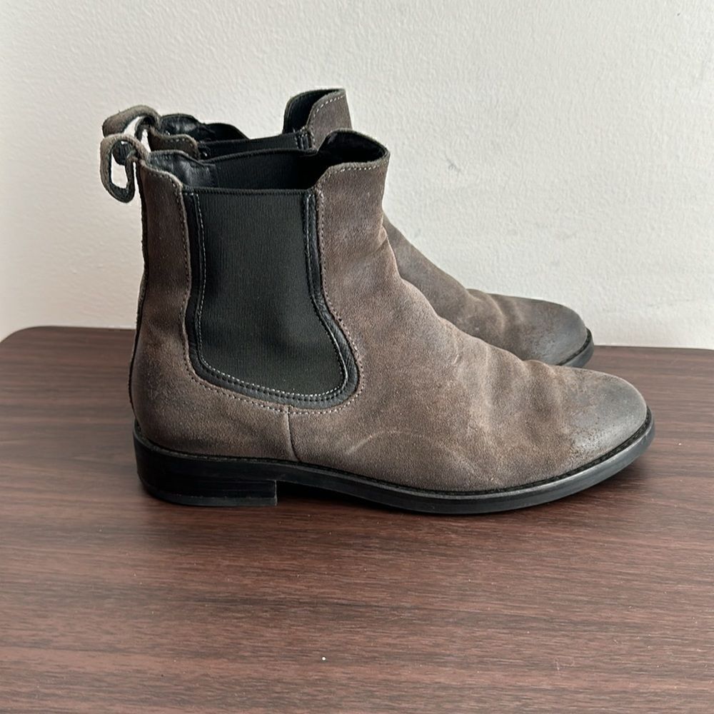 Thursday Boot Company Everyday Brown Nubuck Leather Chukka Boots Sz 6.5